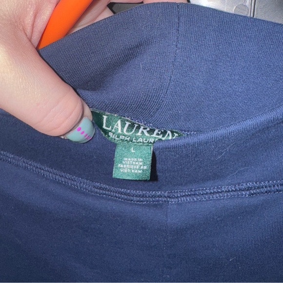 Blue stretch capris - Picture 5 of 5